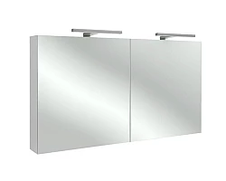 Зеркальный шкаф белый блестящий 120x65 см Jacob Delafon Odeon Up EB798RU-G1C