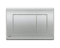 Кнопка смыва AlcaPlast M272 для инсталляции, матовый хром