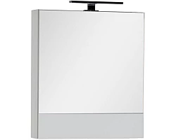 Зеркальный шкаф 58x67 см белый Aquanet Верона 00175344