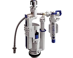 Комплект механизма слива с нижним подводом воды Geberit VA124cr для бачка Globo