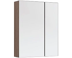 Зеркальный шкаф 70x87,3 см орех L Aquanet Нью-Йорк 00203952