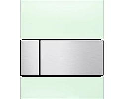 Смывная клавиша для писсуара TECE TECEsquare мятный зеленый\/нержавеющая сталь с покрытием против отпечатков пальцев 9242804