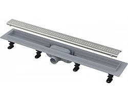 Душевой трап (лоток) AlcaPlast APZ9 Simple APZ9-750M 74,4 см, с решеткой, перфорированный, нержавеющая сталь