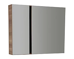 Зеркальный шкаф Creavit Verti 100 VE1100.00.VV с подсветкой Орех
