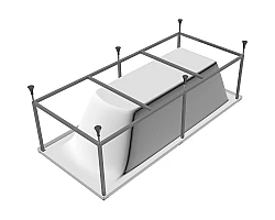 Каркас для ванны Relisan 180x80 Гл000003148