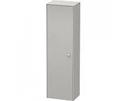 Пенал подвесной бетонно-серый матовый L Duravit Brioso BR1331L0707