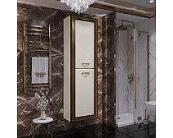 Пенал подвесной белый золотая патина L\/R Opadiris Карат Z0000003939