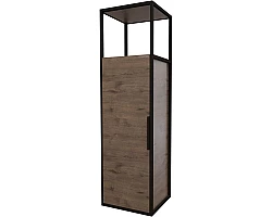 Пенал подвесной дуб веллингтон\/черный L\/R Grossman Лофт 304001