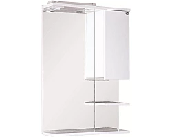 Зеркальный шкаф 60x86,2 см белый глянец R Onika Элита 206020