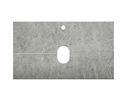 Столешница 80 см Marmo Grigio Lucido Belbagno KEP-80-MGL