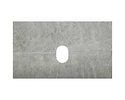 Столешница 80 см Marmo Grigio Lucido Belbagno KEP-80-MGL-W0