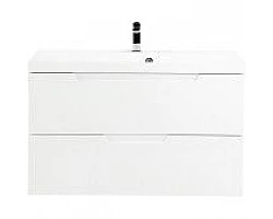 Тумба Bianco Lucido 99,6 см BelBagno Vittoria VITTORIA-1000-2C-SO-BL-P