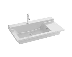 Подвесная раковина-столешница с отверстием для смесителя 100 см Jacob Delafon Soprano EXK112-00