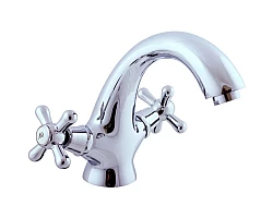 Смеситель для раковины без донного клапана Rav Slezak Morava Retro MK128.5