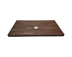 Столешница под раковину Jorno Wood 100 Brwood.06.100/DW темное дерево