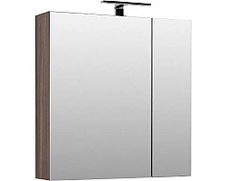 Зеркальный шкаф Aquanet Нью-Йорк 85 L 203954 Орех