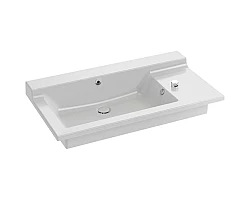 Подвесная раковина-столешница с отверстием для встраиваемого смесителя 100 см Jacob Delafon Soprano EXK122-00