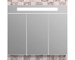 Зеркальный шкаф Opadiris Фреш 100 00-00006753 с подсветкой.