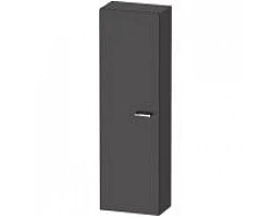 Пенал подвесной графит матовый L Duravit XBase XB1143L4949