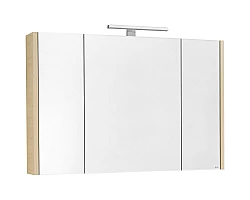 Зеркальный шкаф 99,7x65 см дуб верона Roca Etna 857305445