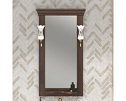 Зеркало 57,5x101 см орех антикварный Opadiris Риспекто