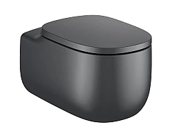 Унитаз подвесной Roca Beyond 3460B7640 безободковый, оникс матовый