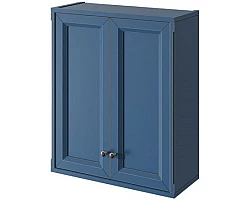Шкаф двустворчатый синий матовый Caprigo Jardin 10495-B036