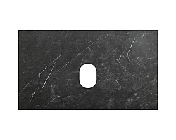 Столешница 80 см Marmo Nero Opaco Belbagno KEP-80-MNO-W0