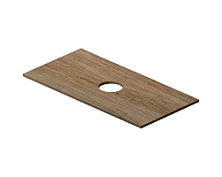 Столешница 100,4 см темное дерево Am.Pm Func M8FST1000OF