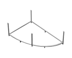 Каркас Jacob Delafon MicroMega Duo 150x100 SF218RU-NF