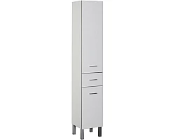 Пенал Aquanet Верона 00178973 напольный R, с бельевой корзиной, белый