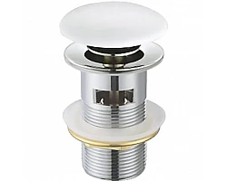 Донный клапан Cezares Articoli Vari CZR-SAT7-Bi G 1 1/4 click-clack с переливом