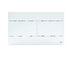 Кнопка смыва OLI Slim 659041 для инсталляции, белый