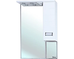 Зеркальный шкаф 58x80 см белый глянец R Bellezza Сиена 4613909001014