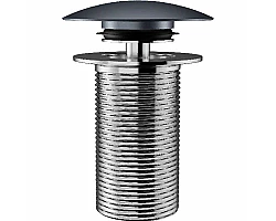 Донный клапан Creavit SF030.BSM click-clack Базальт