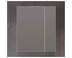 Зеркальный шкаф 70x80 см белый глянец Opadiris Арабеска 00-00005577