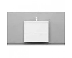 Тумба белый матовый 88,3 см Velvex Klaufs tpKLA.90.2Y.NEW-616.216