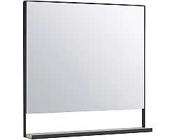 Зеркало 80x78,4 см дуб орегон\/черный Акватон Лофт Урбан 1A247902LQX50