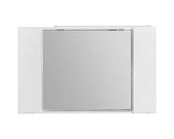 Зеркальный шкаф 120x75 см Bianco Lucido BelBagno Marino MARINO-SPC-1200\/750-2A-BL-P