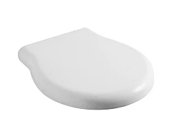 Сиденье для унитаза белый\/хром Globo Paestum PA020bi\/cr