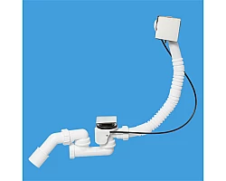 Слив-перелив для ванны McALPINE MRB14CBSQ-PB