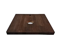 Столешница под раковину Jorno Wood 60 Brwood.06.60/DW темное дерево