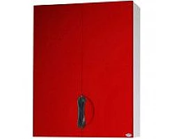 Шкаф подвесной красный глянец\/белый глянец Bellezza Лагуна 4642109180038