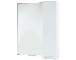 Зеркальный шкаф 78x80 см белый глянец R Bellezza Пегас 4610413001011