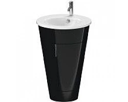 Тумба черный глянец 56 см Duravit Starck S1952004040