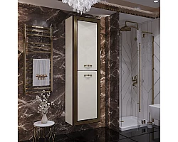 Пенал Opadiris Карат Z0000003939 подвесной L\/R, белый золотая патина