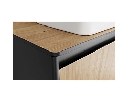 Столешница черный\/шатанэ 79,3 см без отверстий Velvex Klaufs StKLA.80.MH-217.617