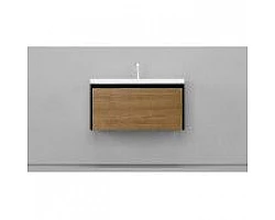 Тумба черный матовый\/шатанэ 88,3 см Velvex Klaufs tpKLA.90.1Y.NEW-617.217