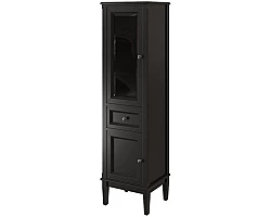 Пенал Caprigo Jardin 10451L-B032 напольный L, черный матовый