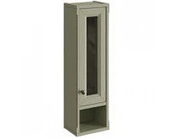 Шкаф одностворчатый фисташковый матовый R Caprigo Jardin 10490R-B059